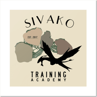 Sivako (black font) Posters and Art